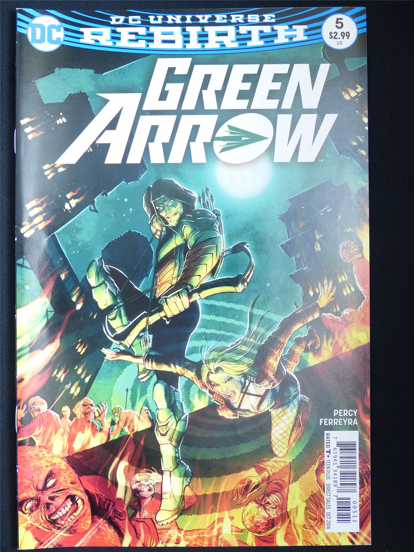 GREEN Arrow #5 Rebirth - DC Comic #67S