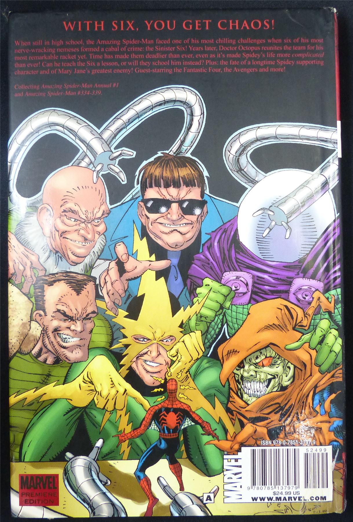 SPIDER-MAN: Sinister Six - Marvel Graphic Hardback #CI