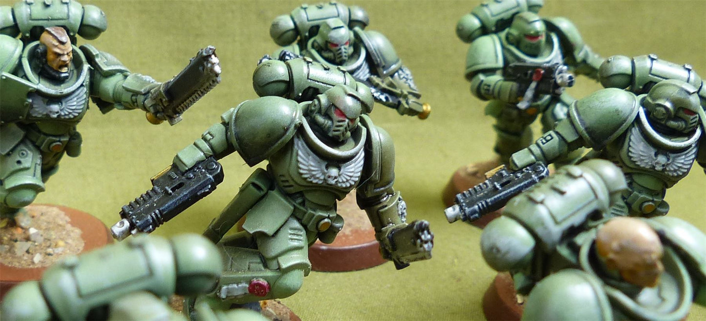 Assault Intercessor Squad painted - Space Marines - Warhammer 40K #2QN