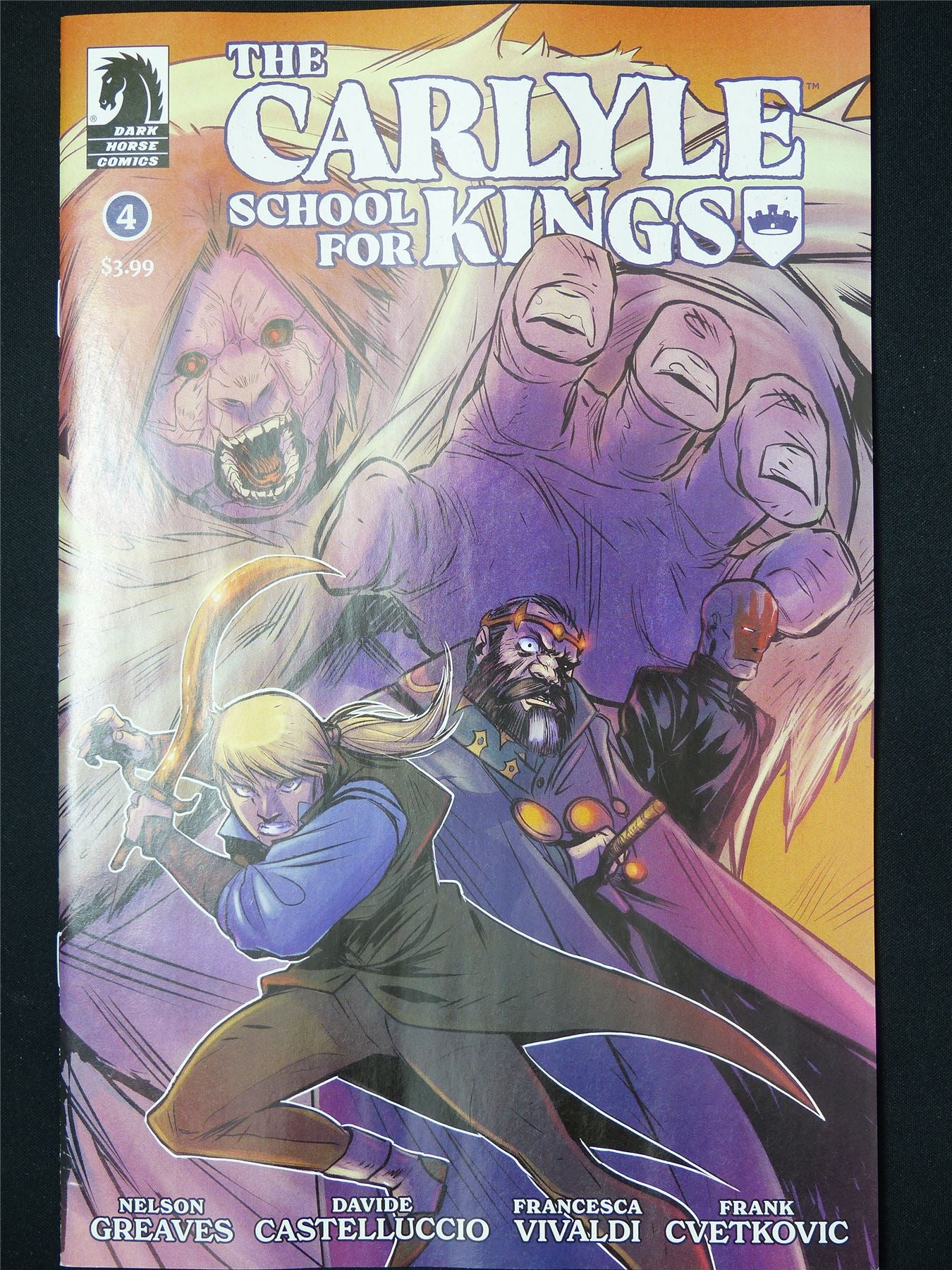 The CARLYLE School for Kings #4 - B&B Feb 2025 Dark Horse Comic #GB
