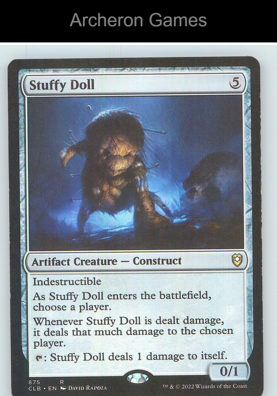 Stuffy Doll CLB 875 R MTG Card NM/EX+