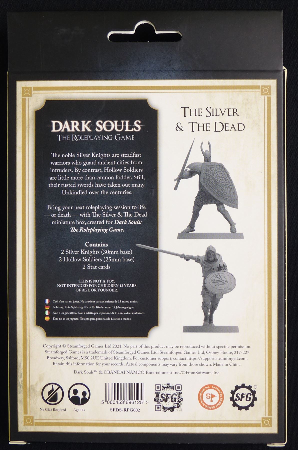 The Silver & The Dead - Dark Souls Roleplaying Game Miniatures #3KS
