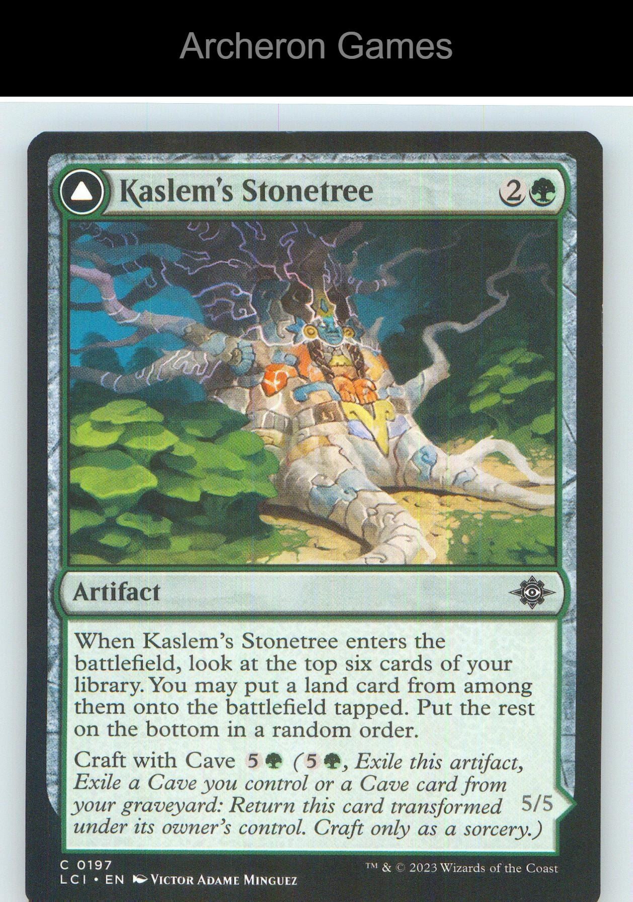 Kaslem's Stonetree LCI 197 C MTG Card NM/EX+