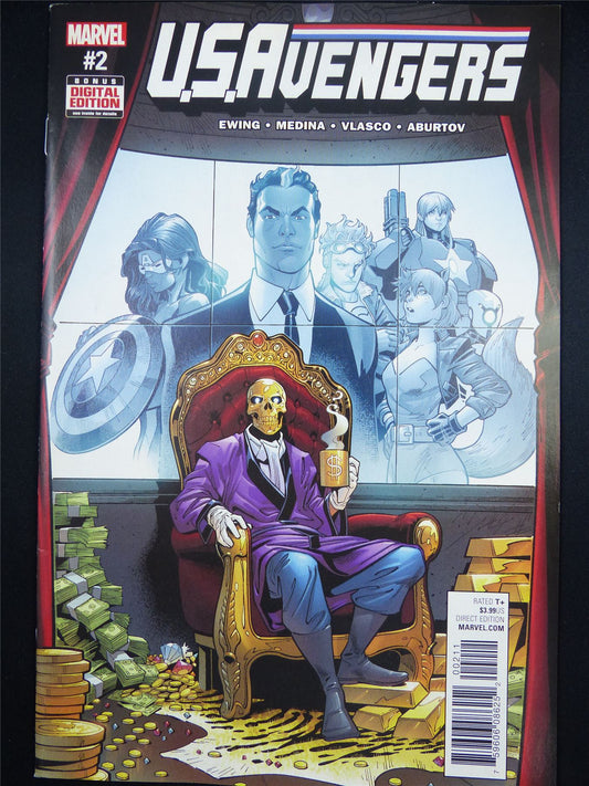 U.S.AVENGERS #2 - Marvel Comic #4V9