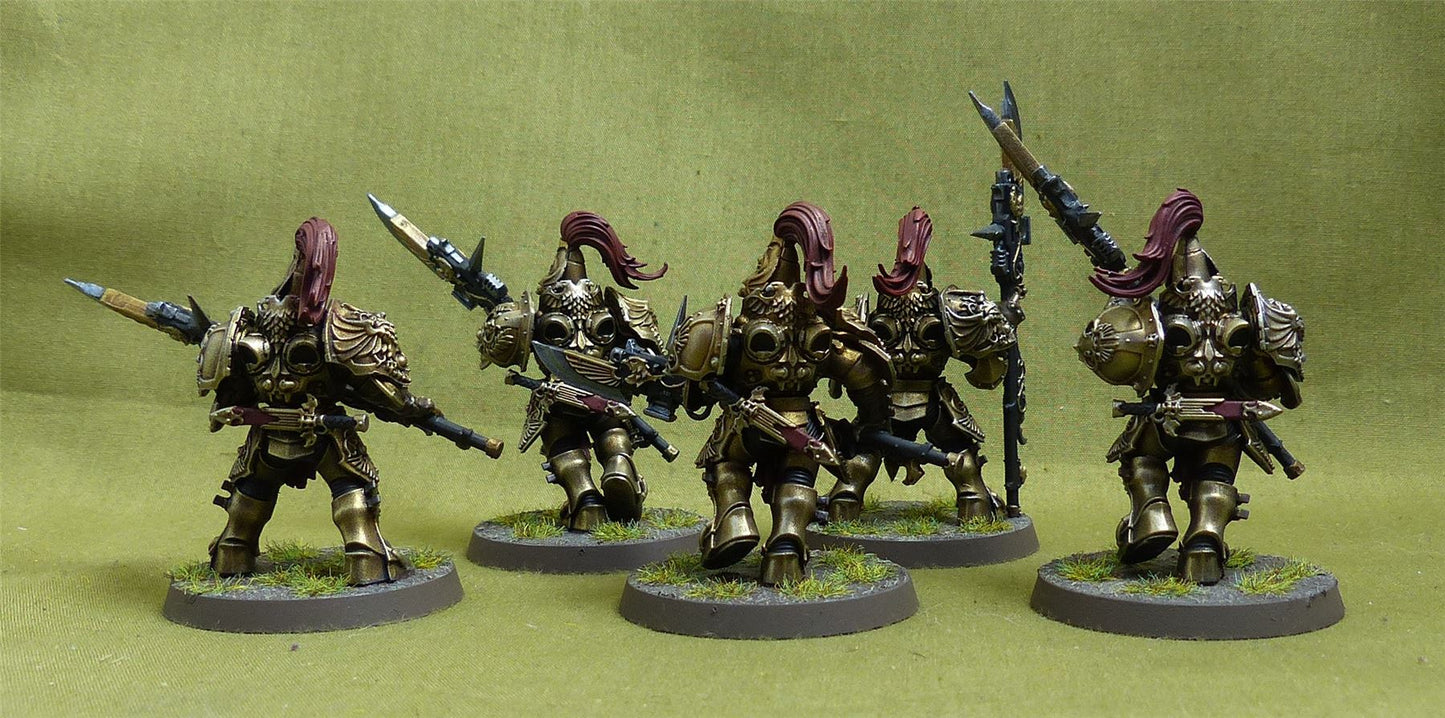 Custodian Guard painted - Adeptus Costudes - Warhammer 40K #1YJ
