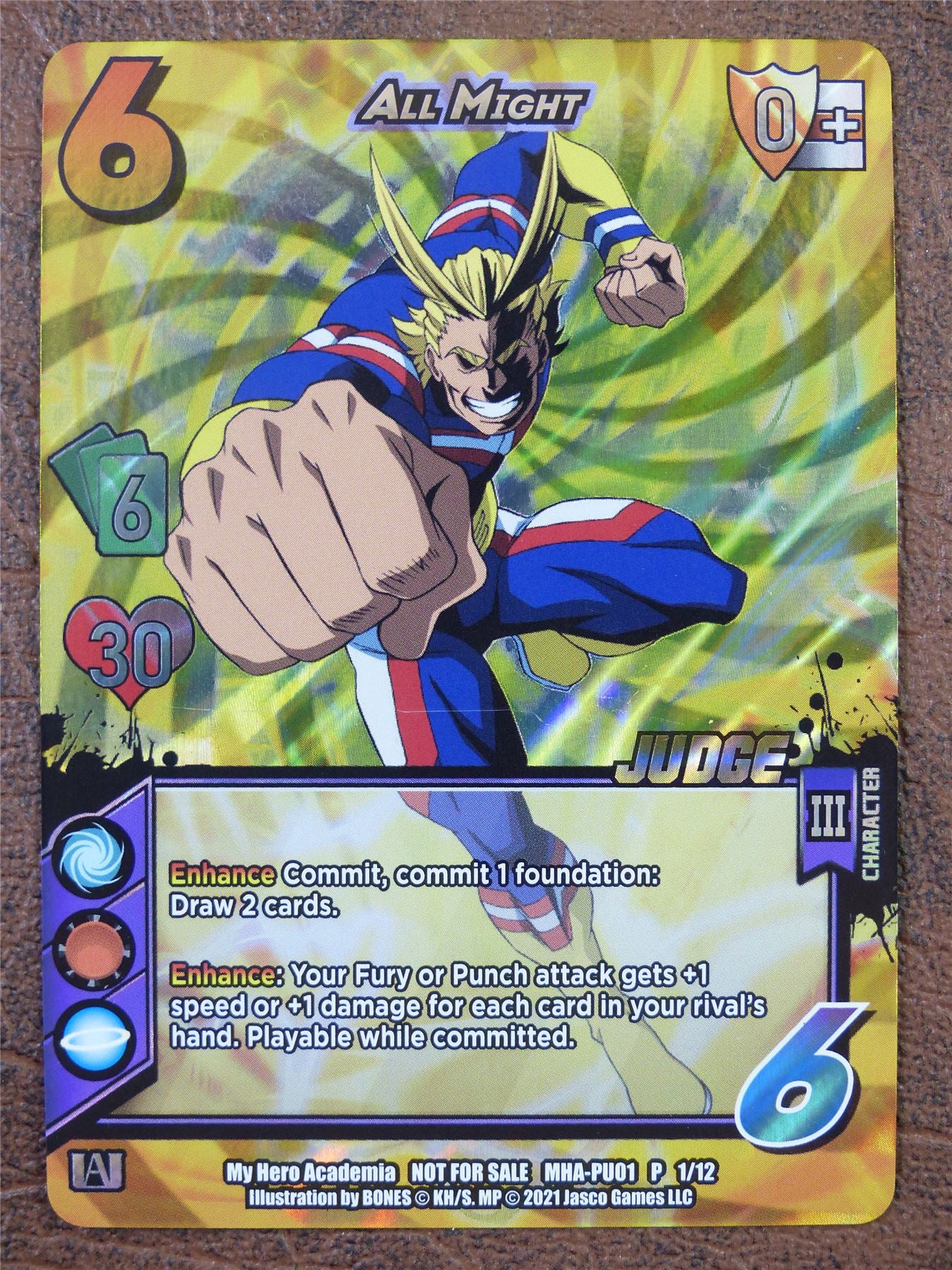 Universus: All Might MHA-PU01 P 1/12 Judge