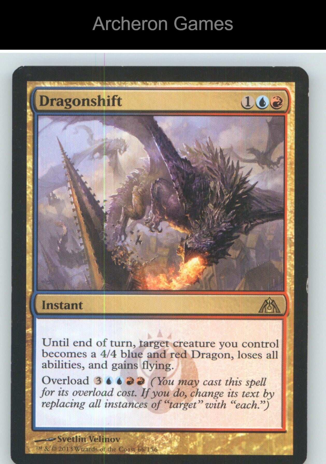 Dragonshift DGM 66 R MTG Card NM/EX+