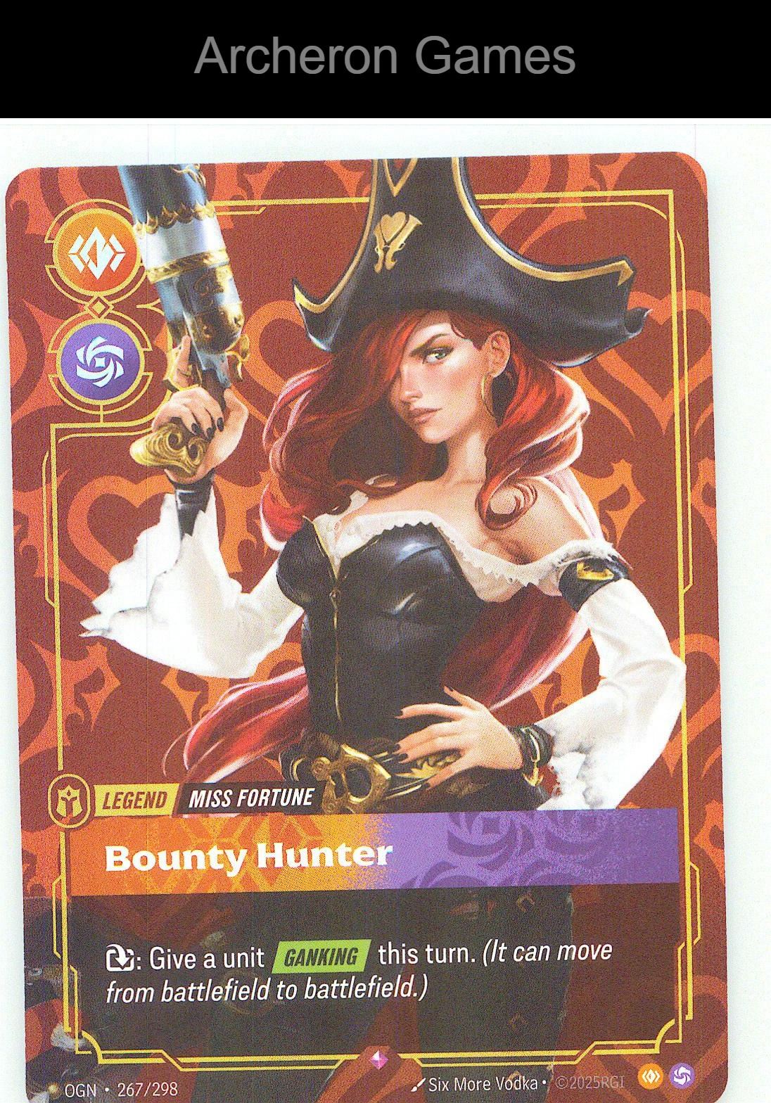 Miss Fortune - Bounty Hunter OGN 267/298 R Origins Riftbound Card