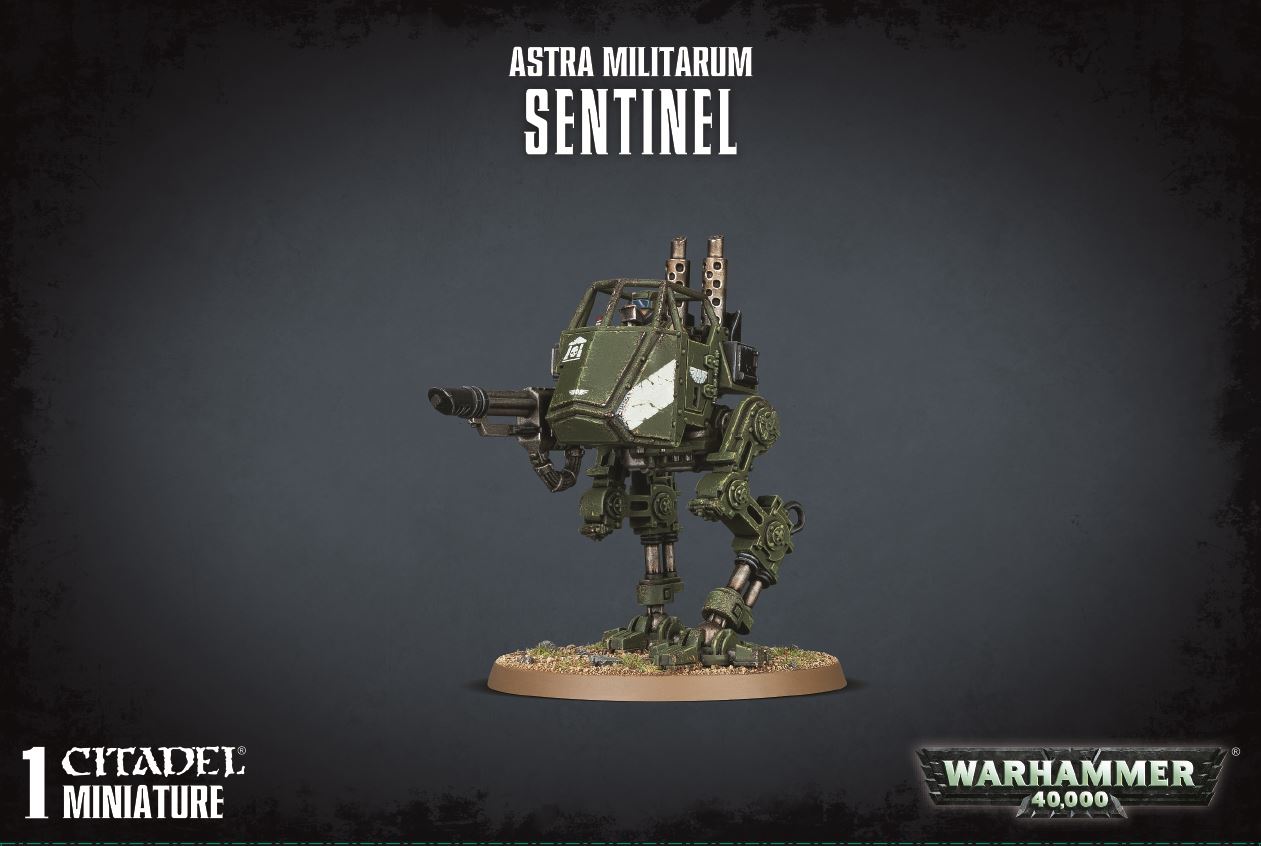 Sentinel - Astra Militarum - 40K #1VG