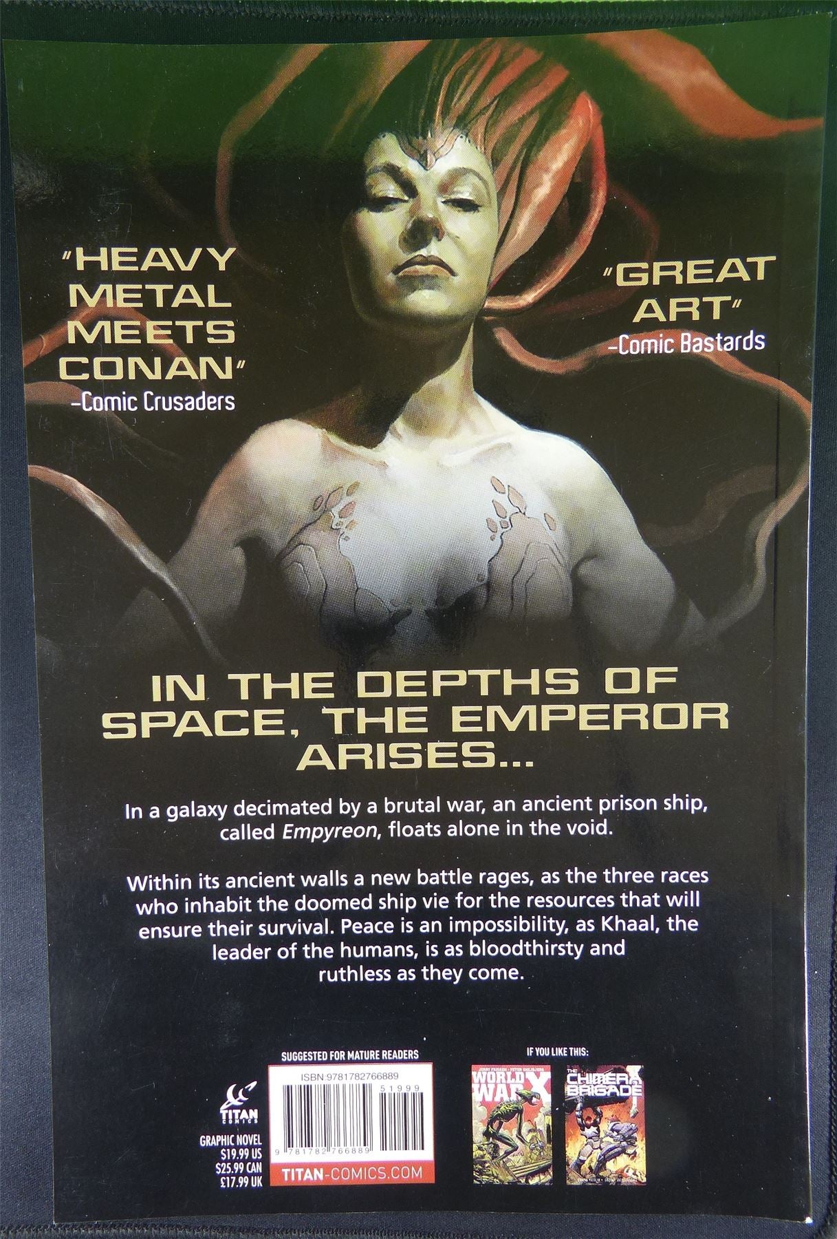Khaal: the chronicles of a galactic Emperor - Graphic Novel - Titan Comic #20H