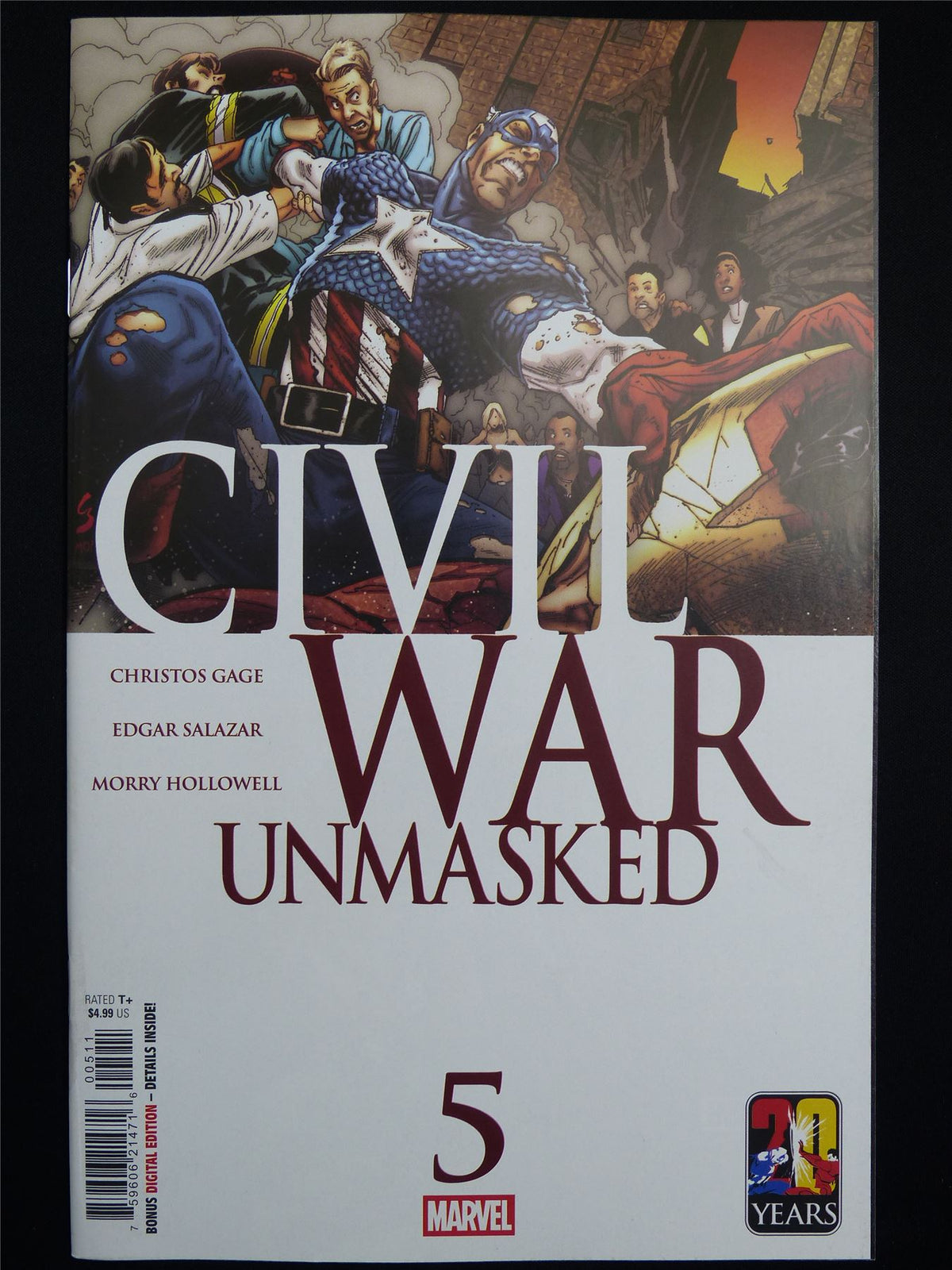 CIVIL War unmasked #5 Cvr A - Nov 2026 Marvel Comic #48R