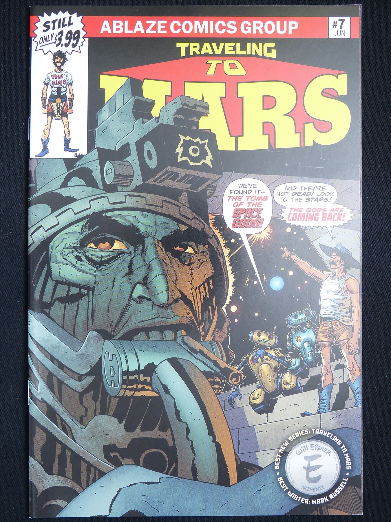 TRAVELING to Mars #7 - Ablaze Comic #NU