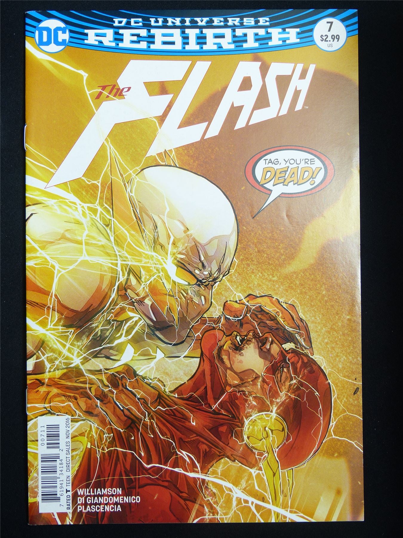 The FLASH #7 Rebirth - DC Comic #2AX
