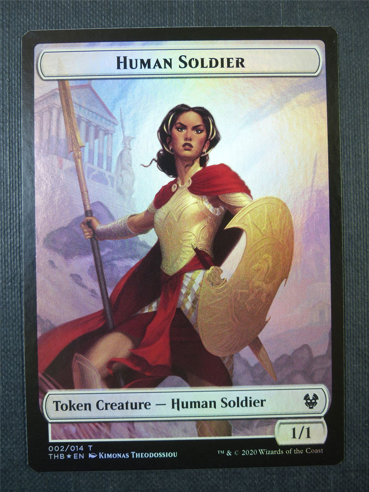 Human Soldier Foil Token - Mtg Card #8YB