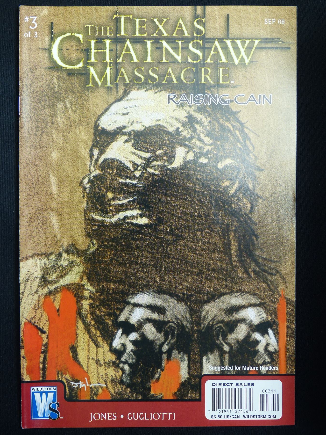 The TEXAS Chainsaw Massacre #3 - B&B Wildstorm Comic #2JS