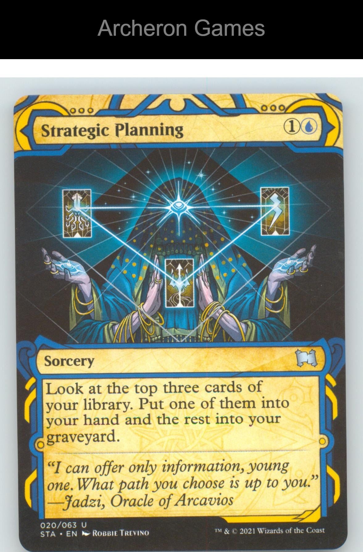 Strategic Planning STA 20 UC MTG Card Strixhaven: Mystical Archives