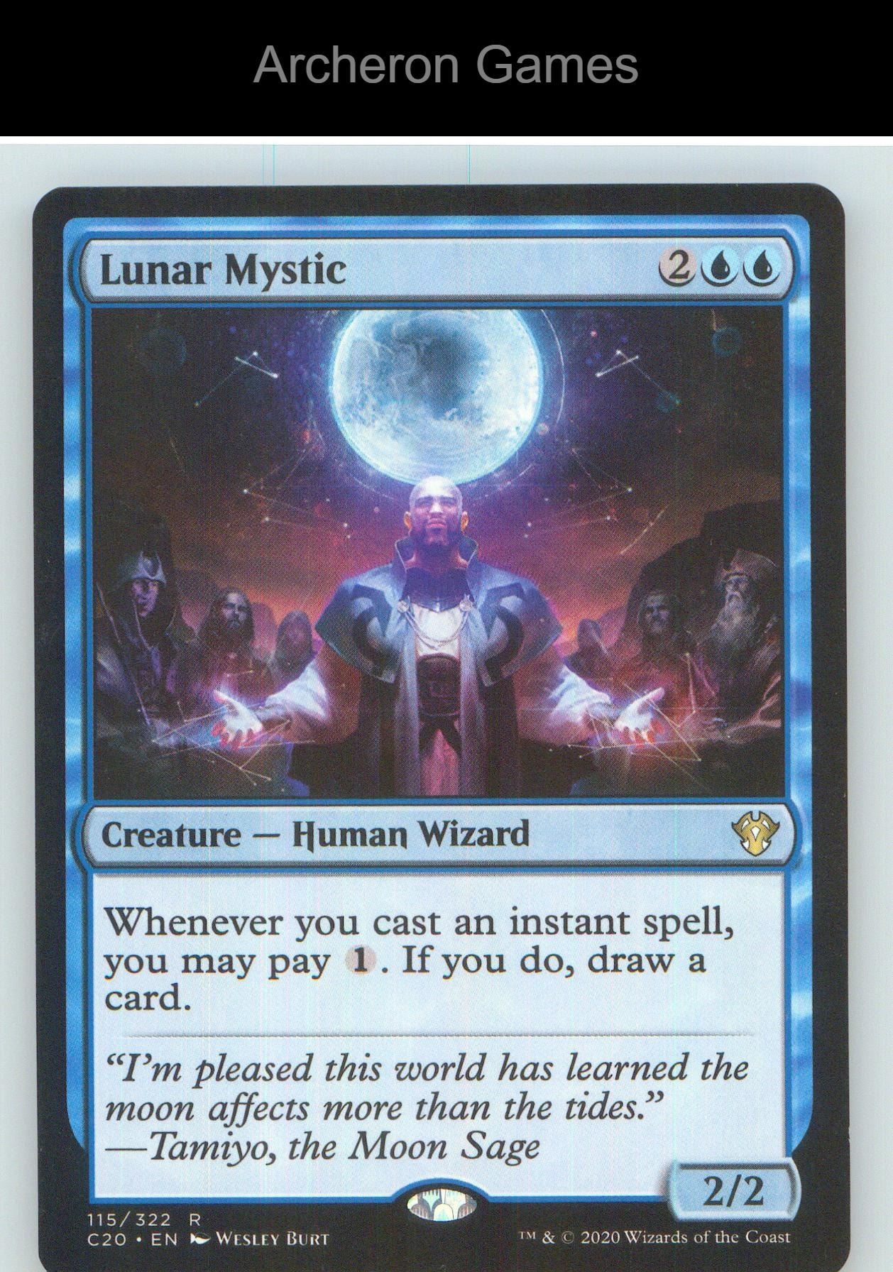 Lunar Mystic C20 115 R MTG Card NM/EX+