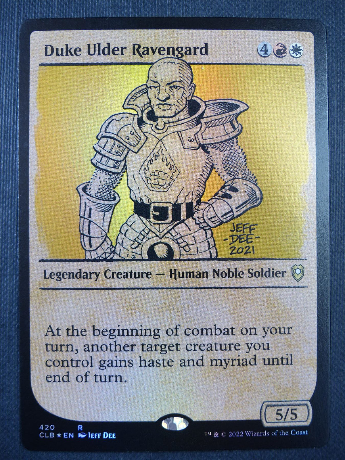 Duke Ulder Ravengard Showcase Foil - Mtg Card #6OU
