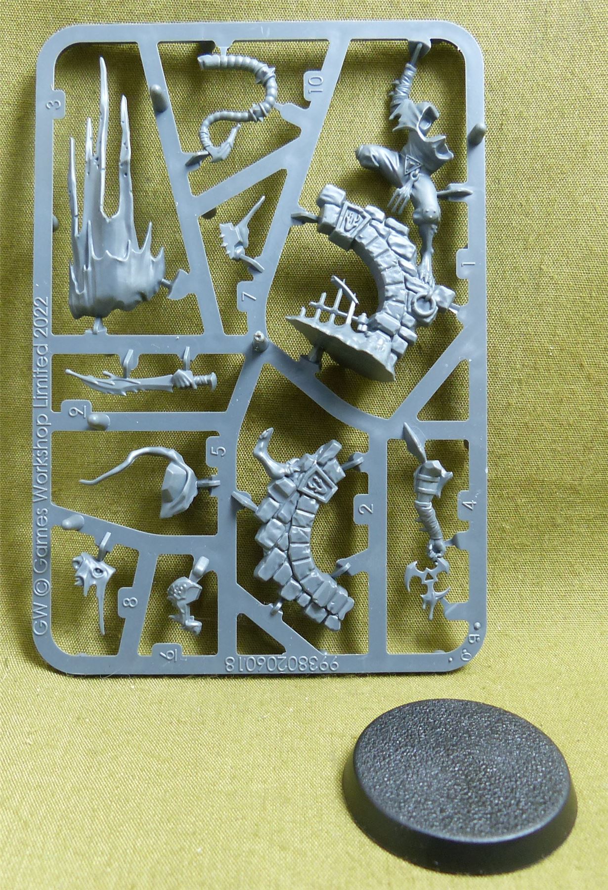 Deathmaster complete sprue - Skaven - Warhammer AoS #RW
