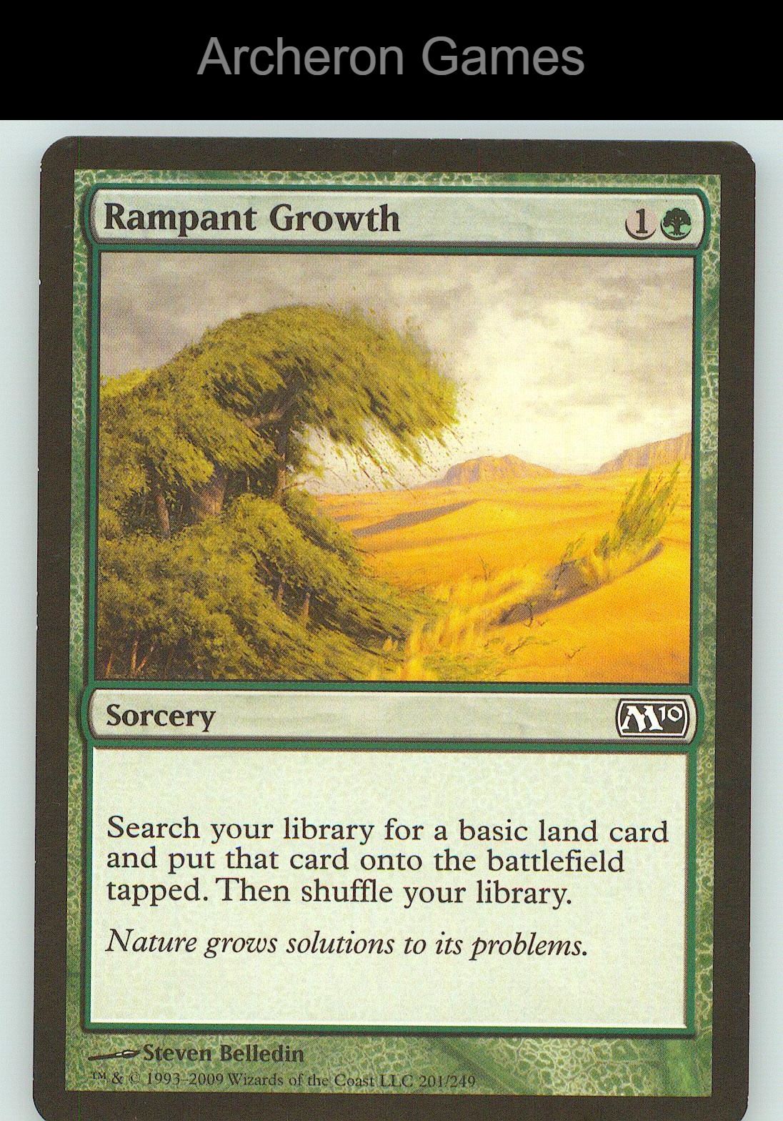 Rampant Growth M10 201 C MTG Card NM/EX+