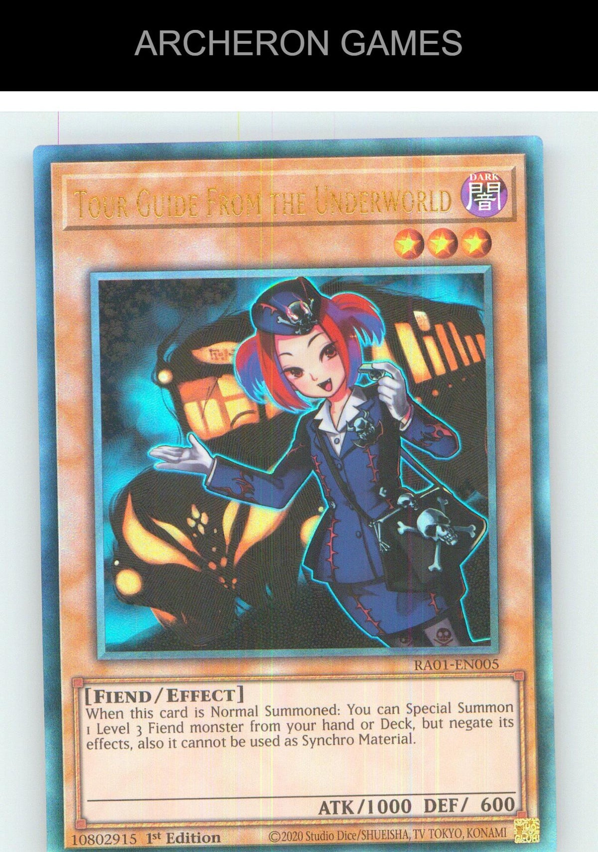Tour Guide From the Underworld (PCR) YUGIOH Card 1st Edition