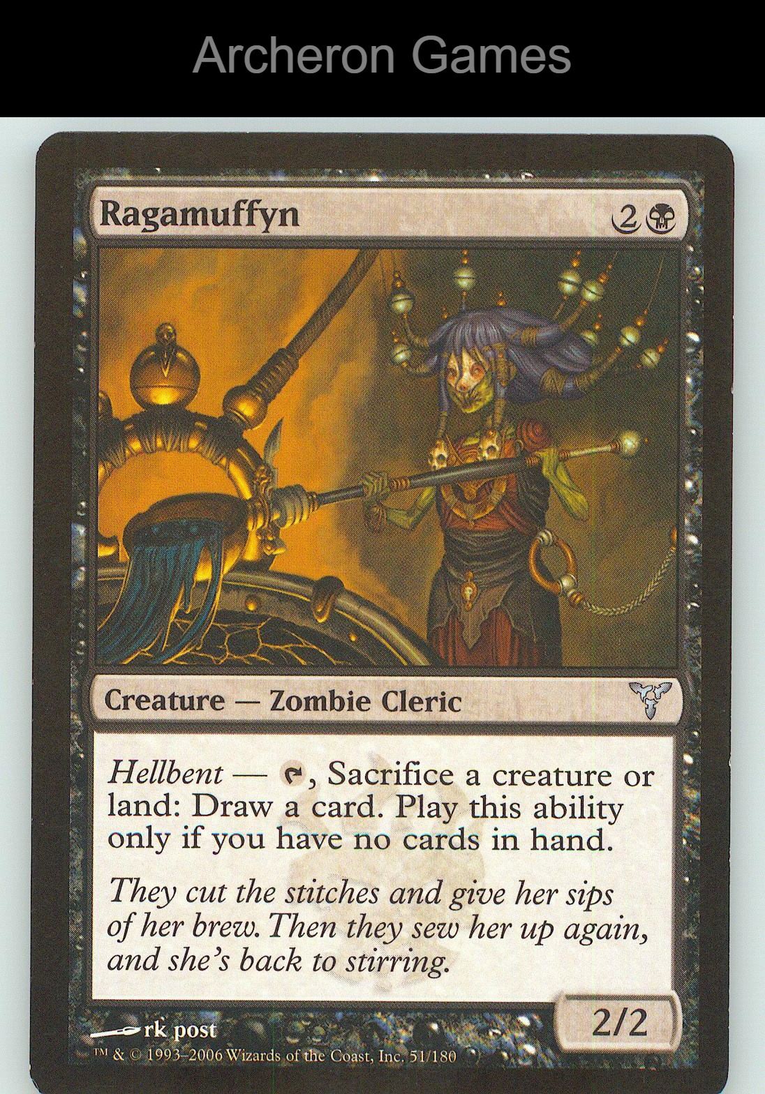 Ragamuffyn DIS 51 UC MTG Card NM/EX+