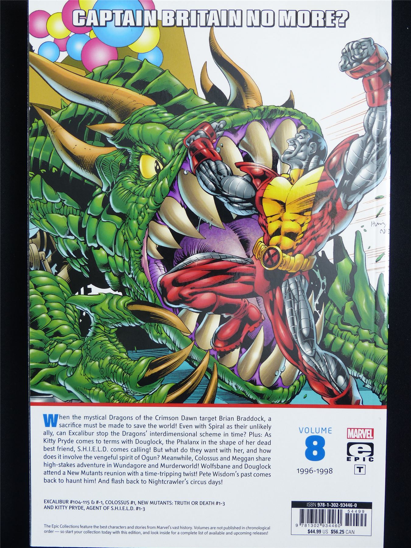 Excalibur: The Battle for Britain - Epic Collection Volume 8 - Marvel Graphic Softback #337
