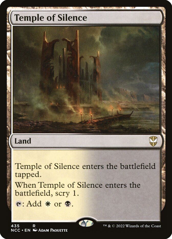 Mtg: NCC : Temple of Silence - - NM