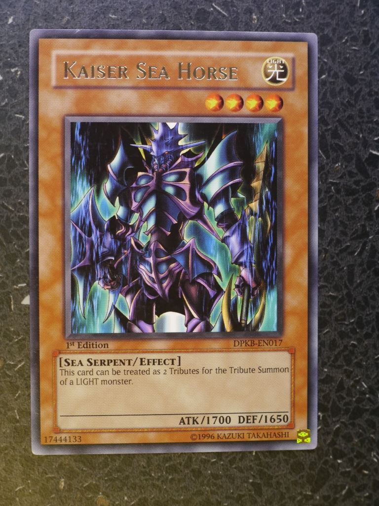 Yugioh Cards: KAISER SEA HORSE DPKB RARE # 3G83