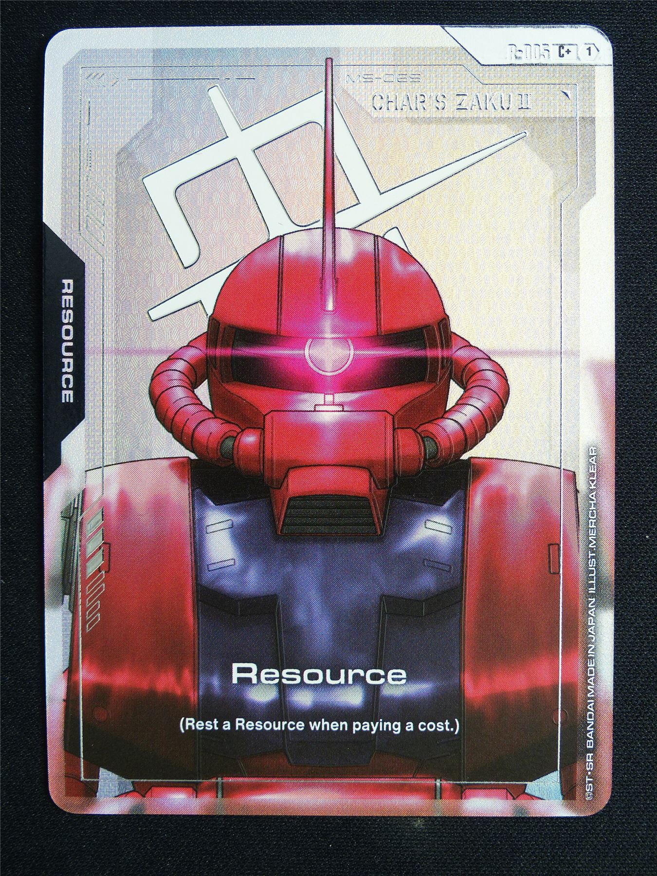 Resource R-005 C alt art - Gundam Card #586