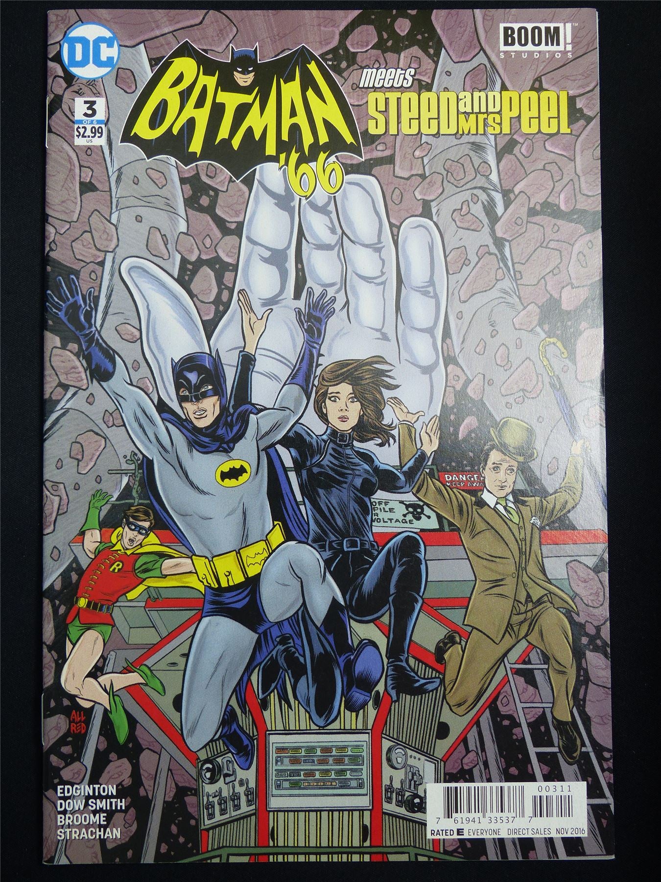 BATMAN '66 meets Steed and Mrs Peel #3 - B&B Boom! DC Comic #2HL