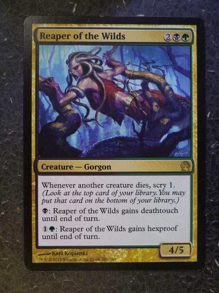 MTG Magic Cards: REAPER OF THE WILDS RARE # 6I54