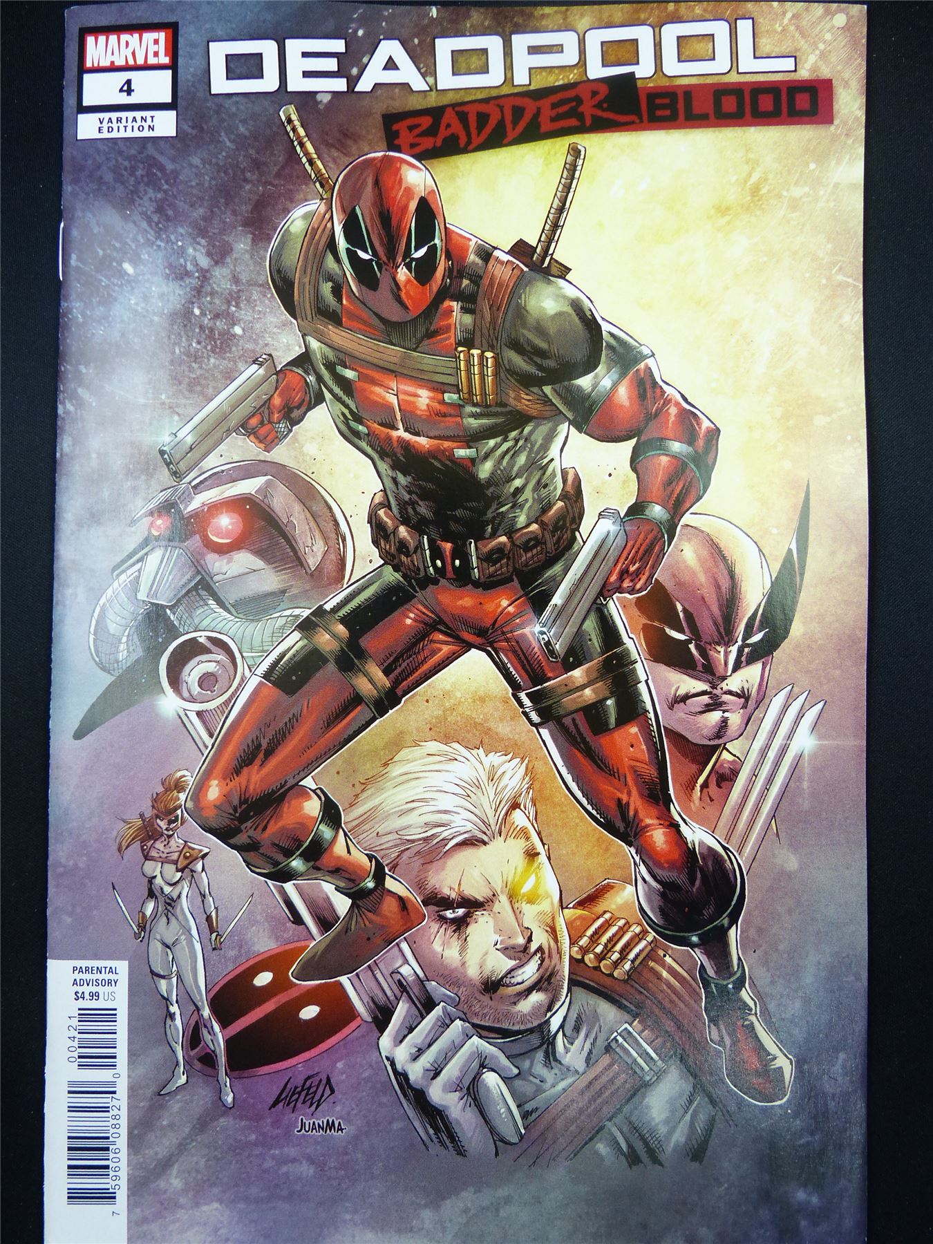 DEADPOOL: Badder Blood #4 Variant - Nov 2023 Marvel Comic #QX
