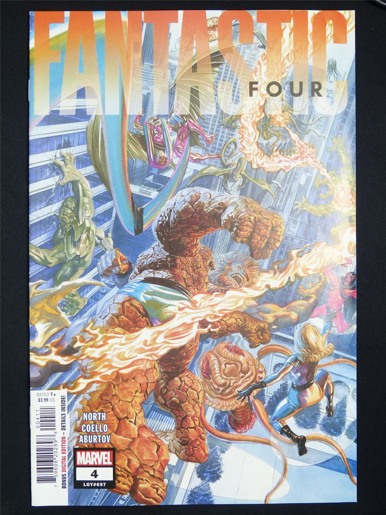 FANTASTIC Four #4 - Mavel Comic #6SS