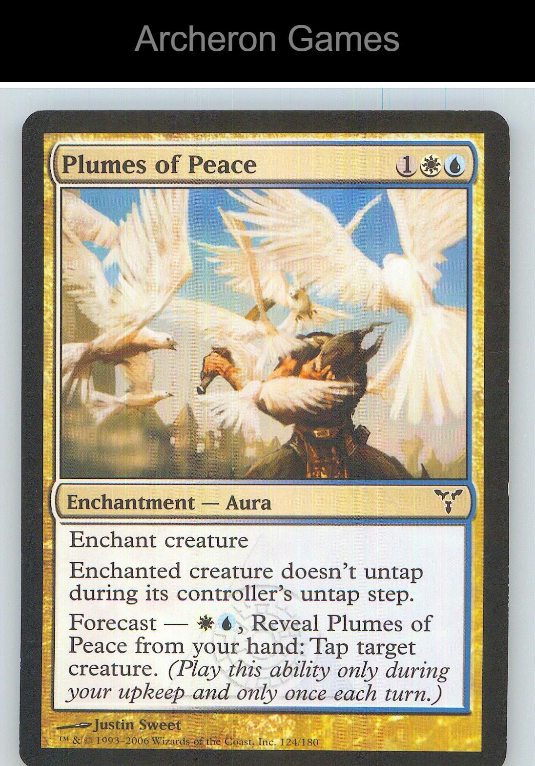 Plumes of Peace DIS 124 C MTG Card NM/EX+