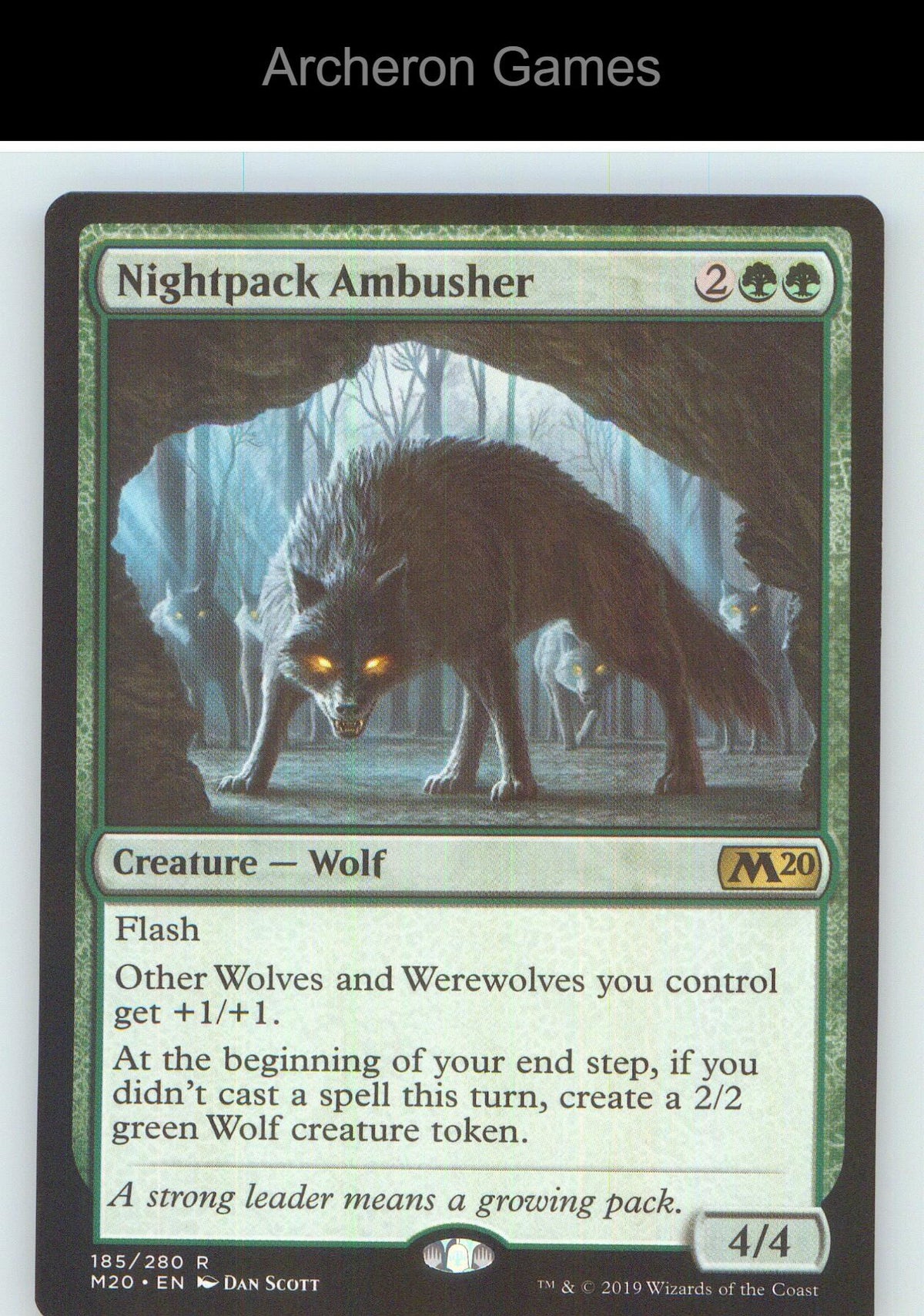 Nightpack Ambusher M20 185 R MTG Card NM/EX+