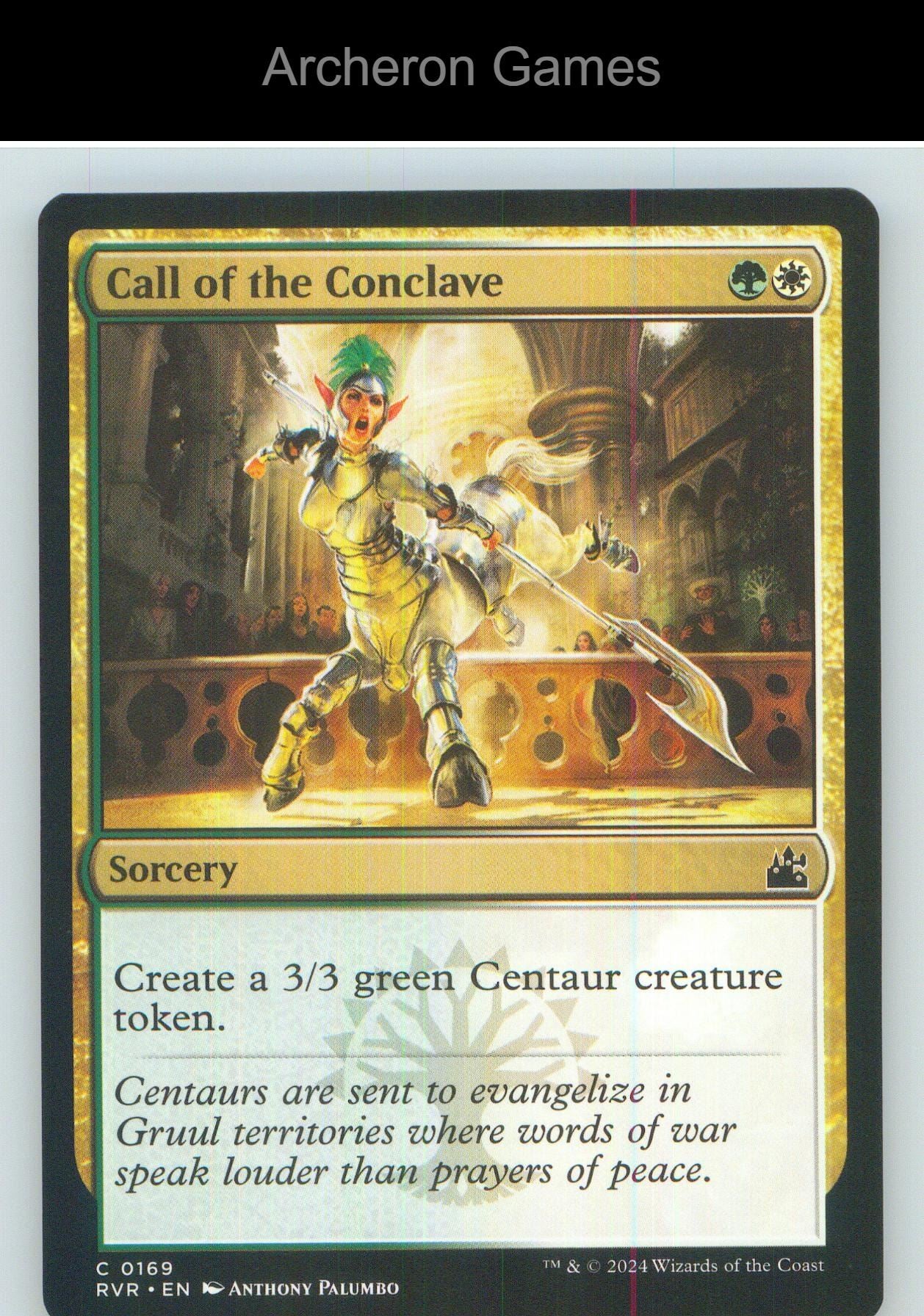Call of the Conclave RVR 169 C MTG Card NM/EX+