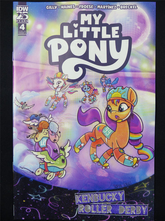 MY Little Pony: Kenbucky Roller Derby #4 - May 2024 IDW  Comic #3C