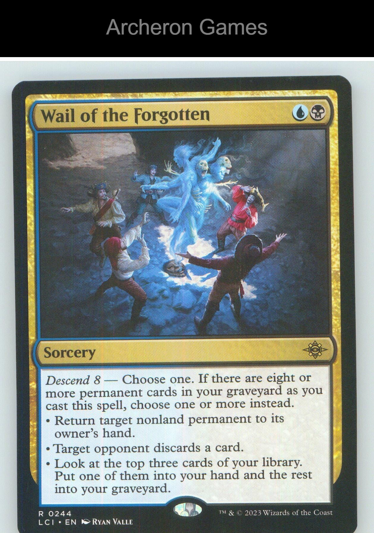 Wail of the Forgotten LCI 244 R MTG Card NM/EX+