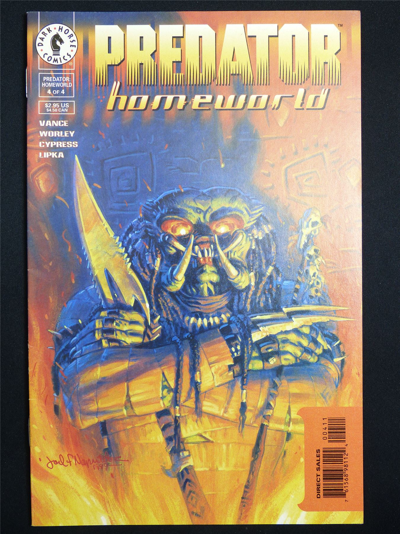 PREDATOR: Homeworld #4 Cvr A - Dark Horse Comic #37L