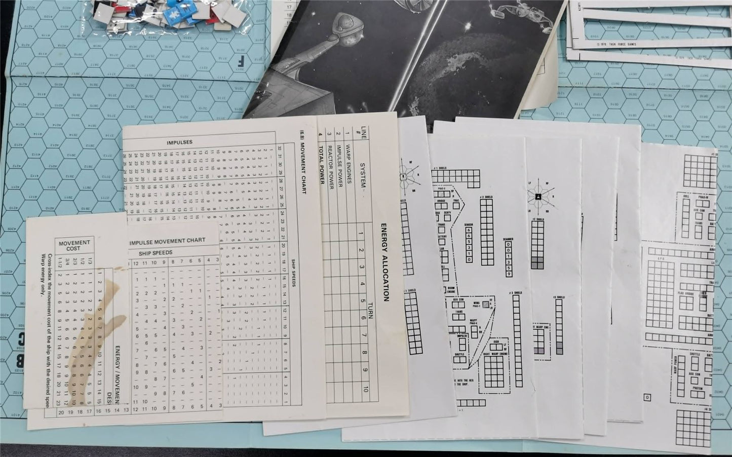 Star Trek: Star Fleet Battles Vintage Board Game - Task Force Games #14