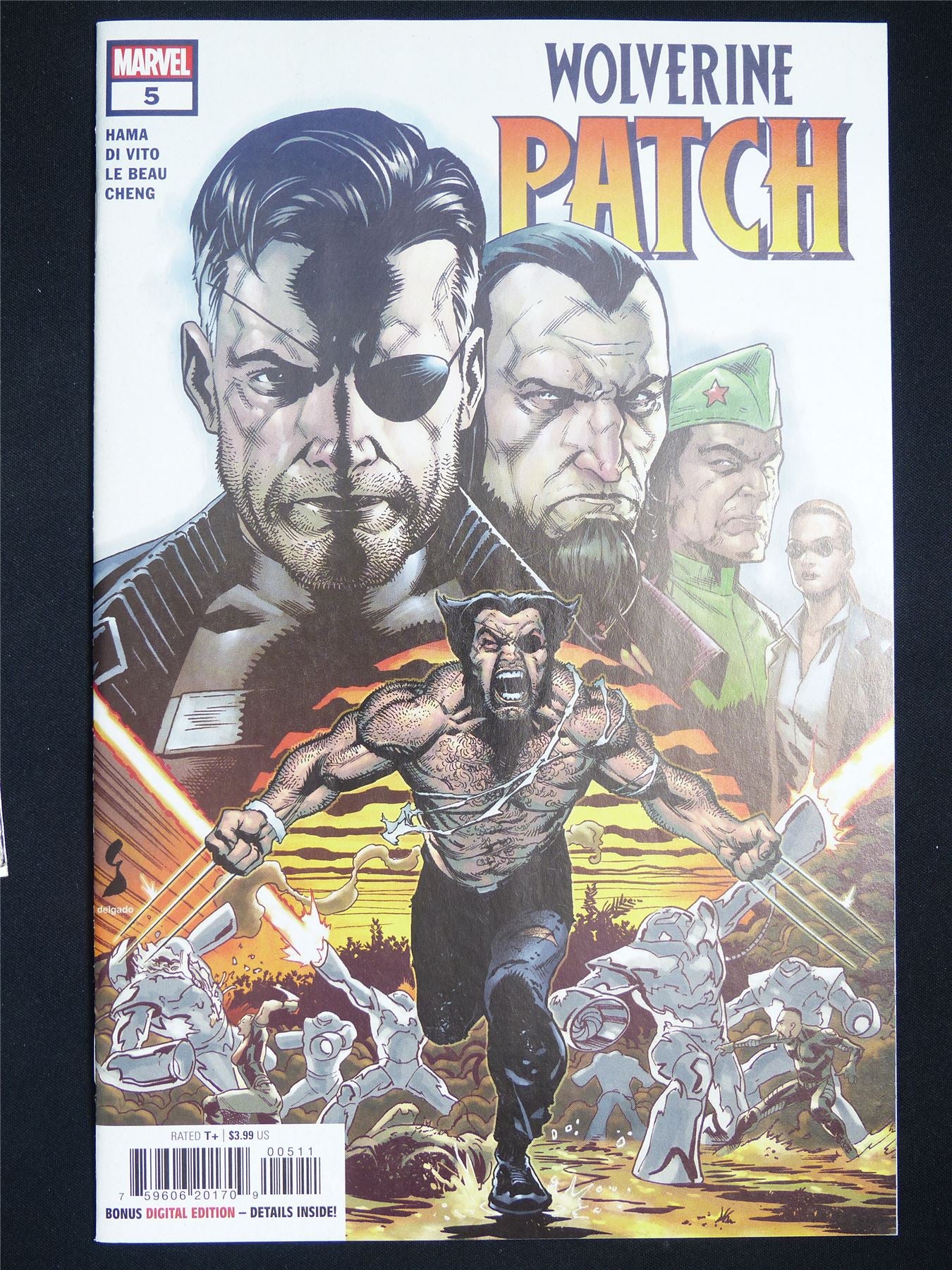 WOLVERINE: Patch #5 - Marvel Comic #D6