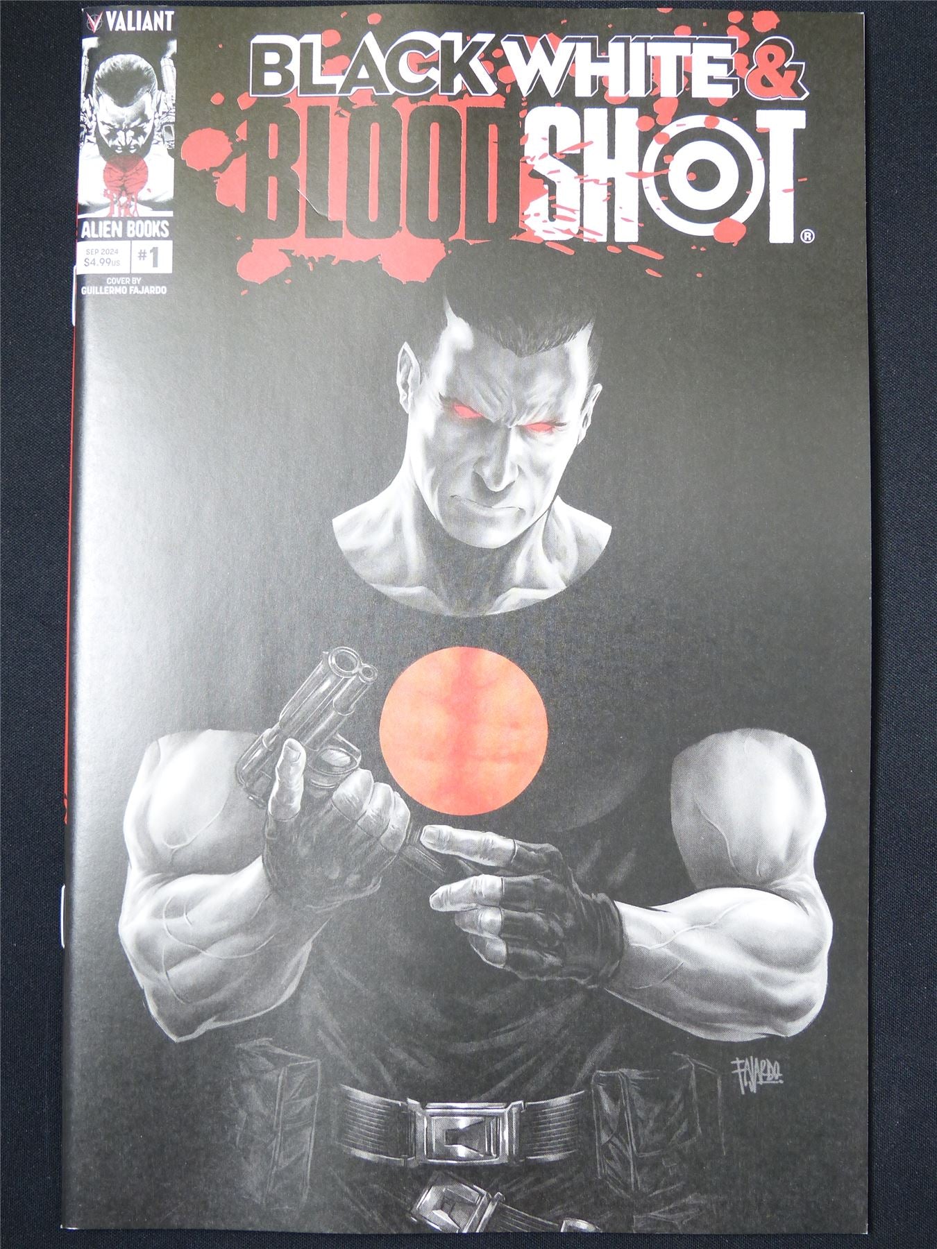 Black White & BLOODSHOT #1 - Sep 2024 Alien Book Comic #26C