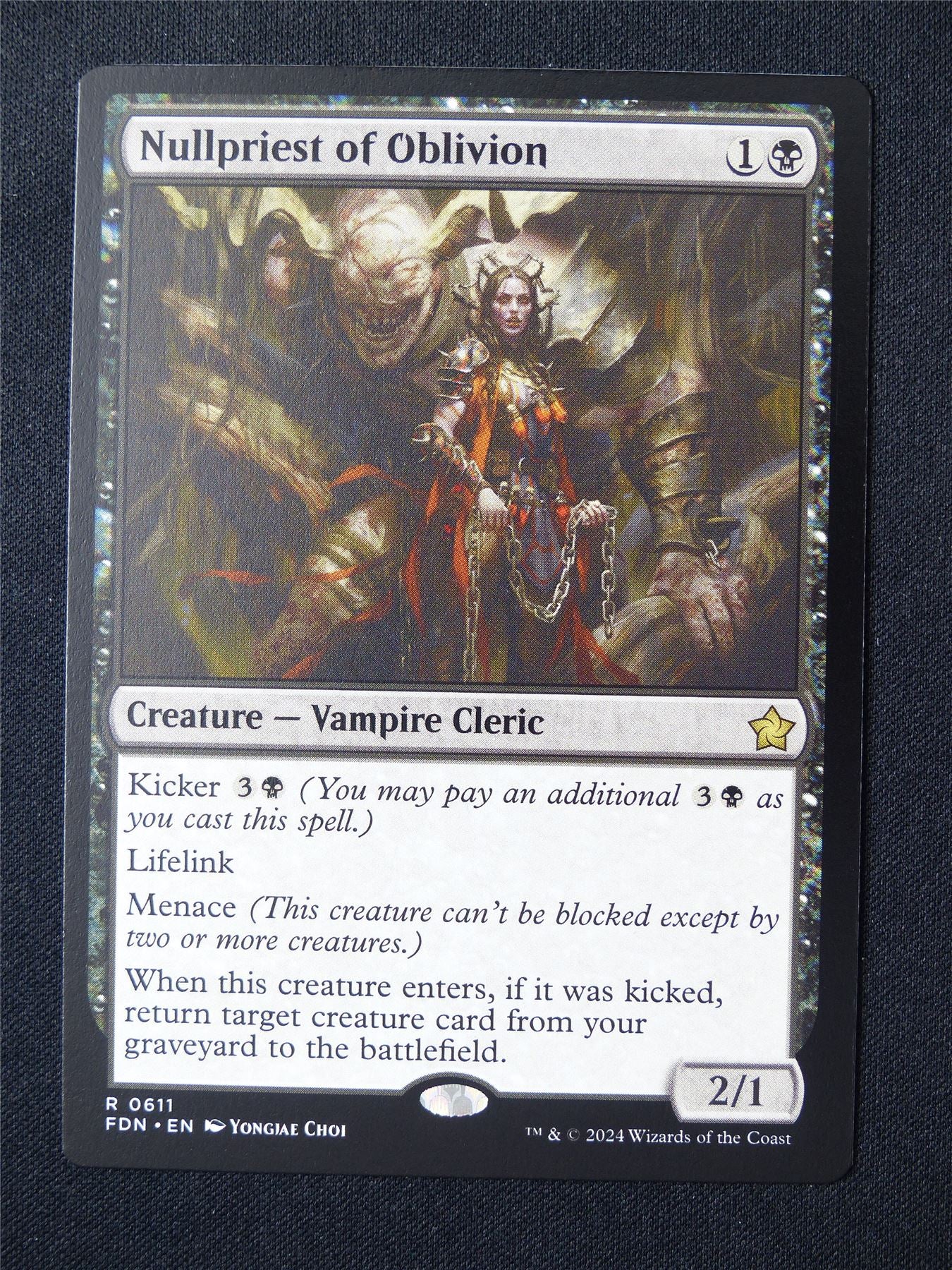 Nullpriest of Oblivion - FDN - Mtg Card #5A2