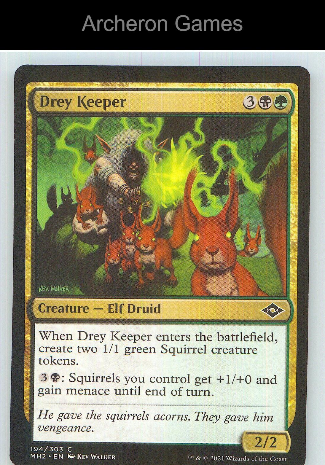 Drey Keeper MH2 194 C MTG Card NM/EX+