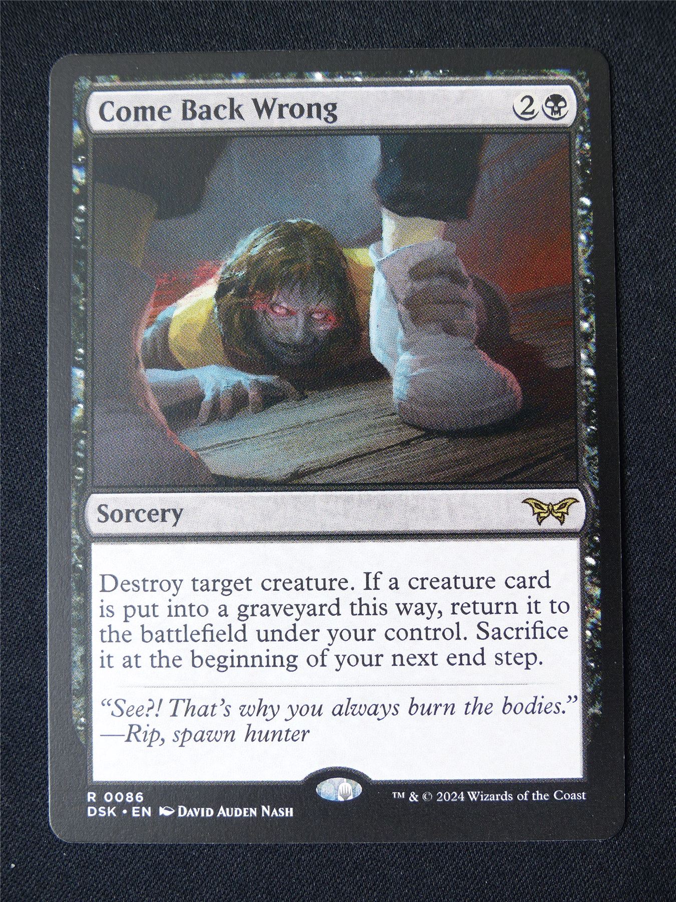 Come Back Wrong - DSK - Mtg Card #4IH