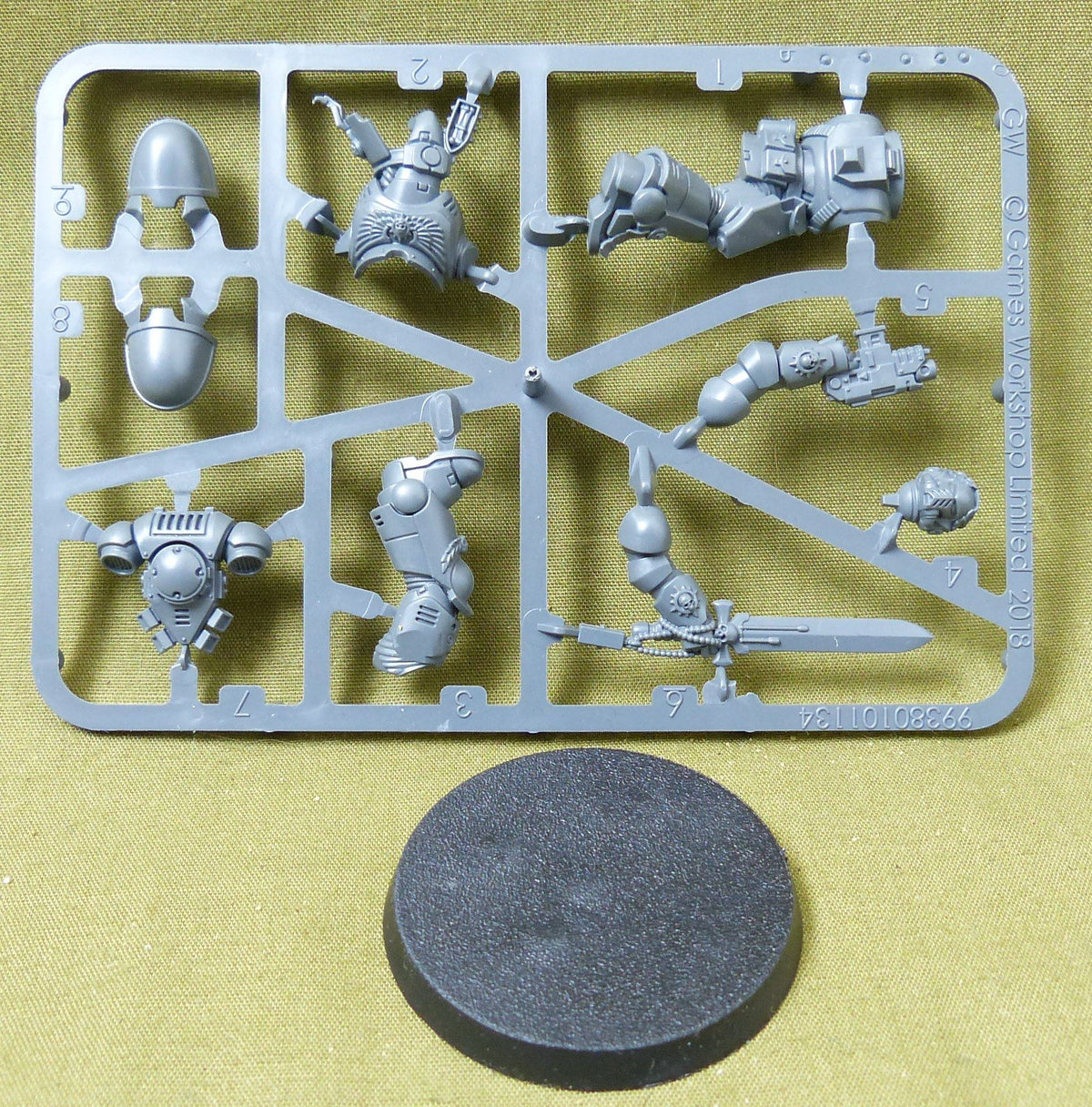 Primaris Lieutenant With Power Sword - Space Marines - Warhammer 40K #3MX