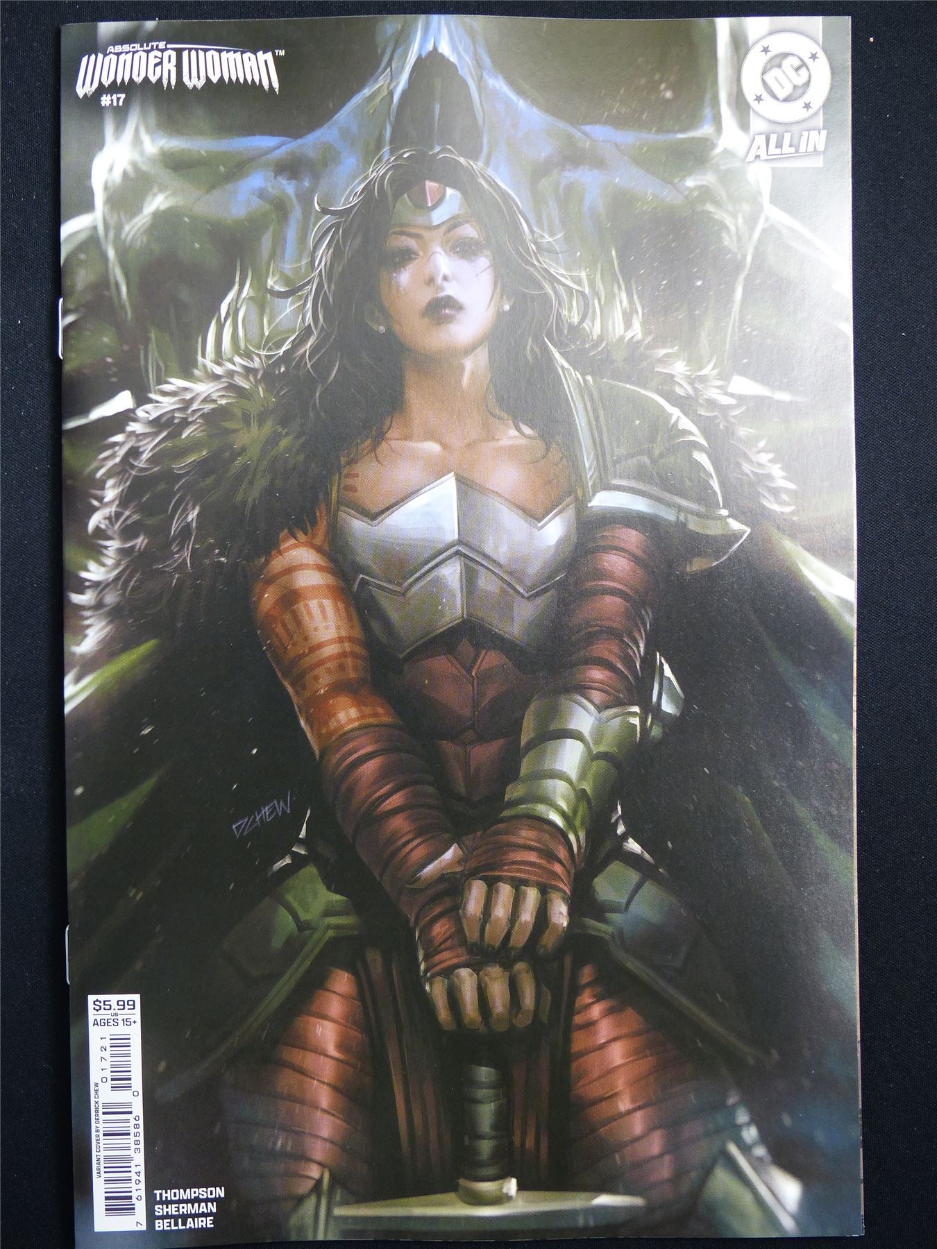 Absolute WONDER Woman #17 Variant Cvr B - B&B Apr 2026 DC Comic #2X9