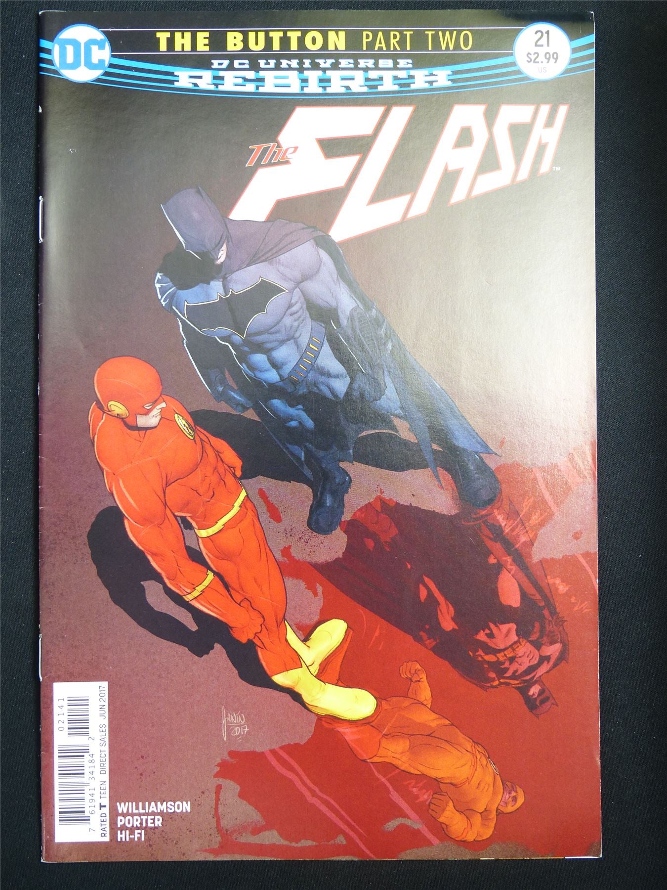 The FLASH #21 Rebirth - DC Comic #2B9