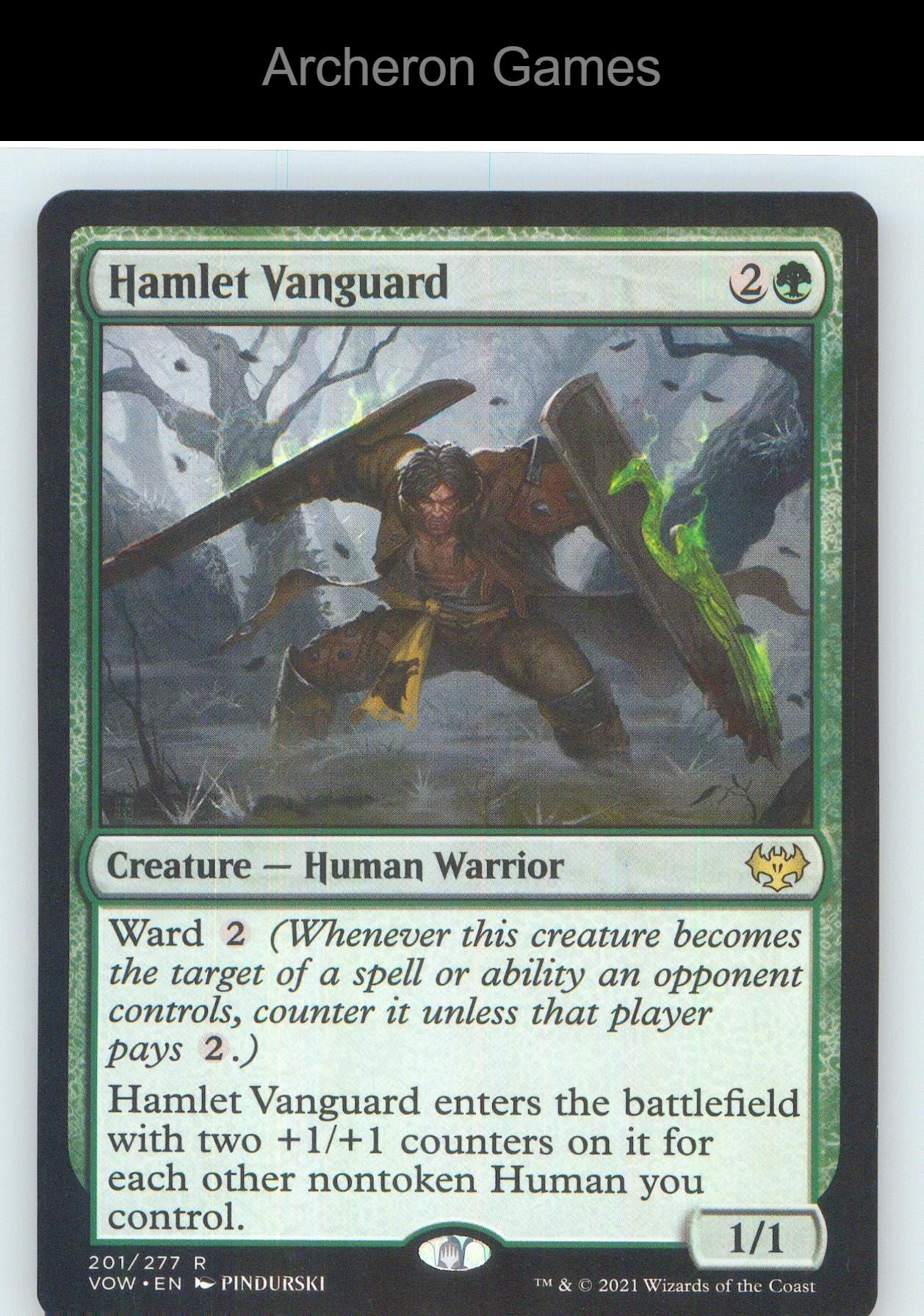 Hamlet Vanguard VOW 201 R MTG Card NM/EX+